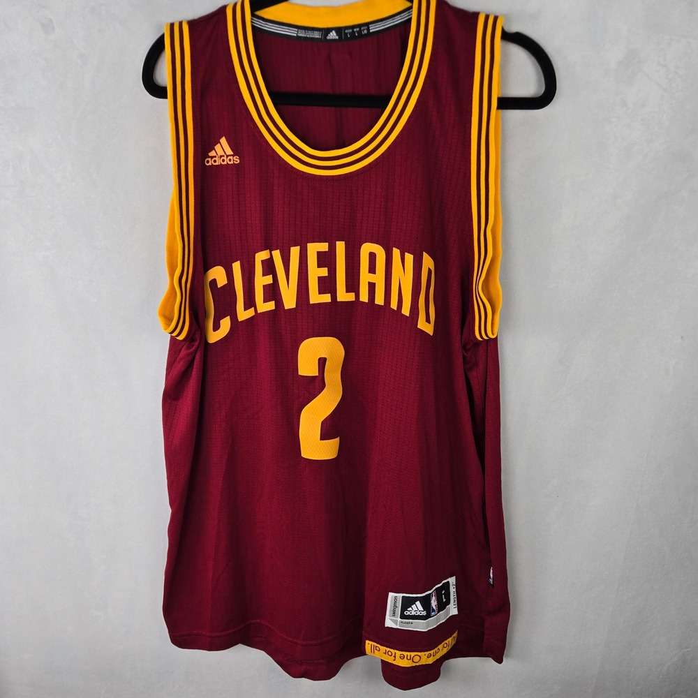 Adidas Cleveland Cavaliers Kyrie Irving 2 NBA Swingman Jersey Finals Red Mens L